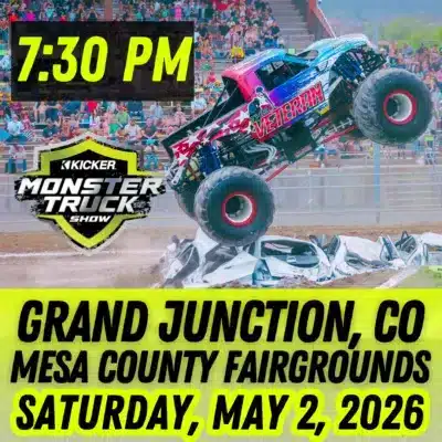7:30 PM: Monster Truck Show (Grand Junction)