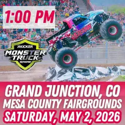 1 PM: Monster Truck Show (Grand Junction)